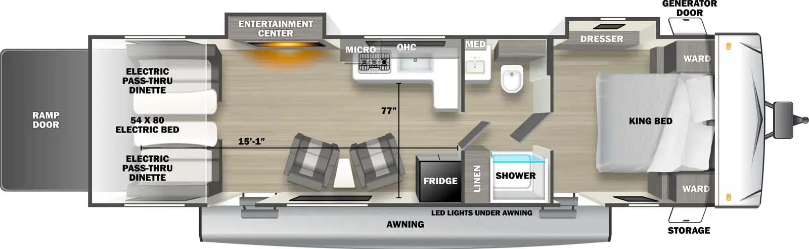 2600SRT Floorplan Image